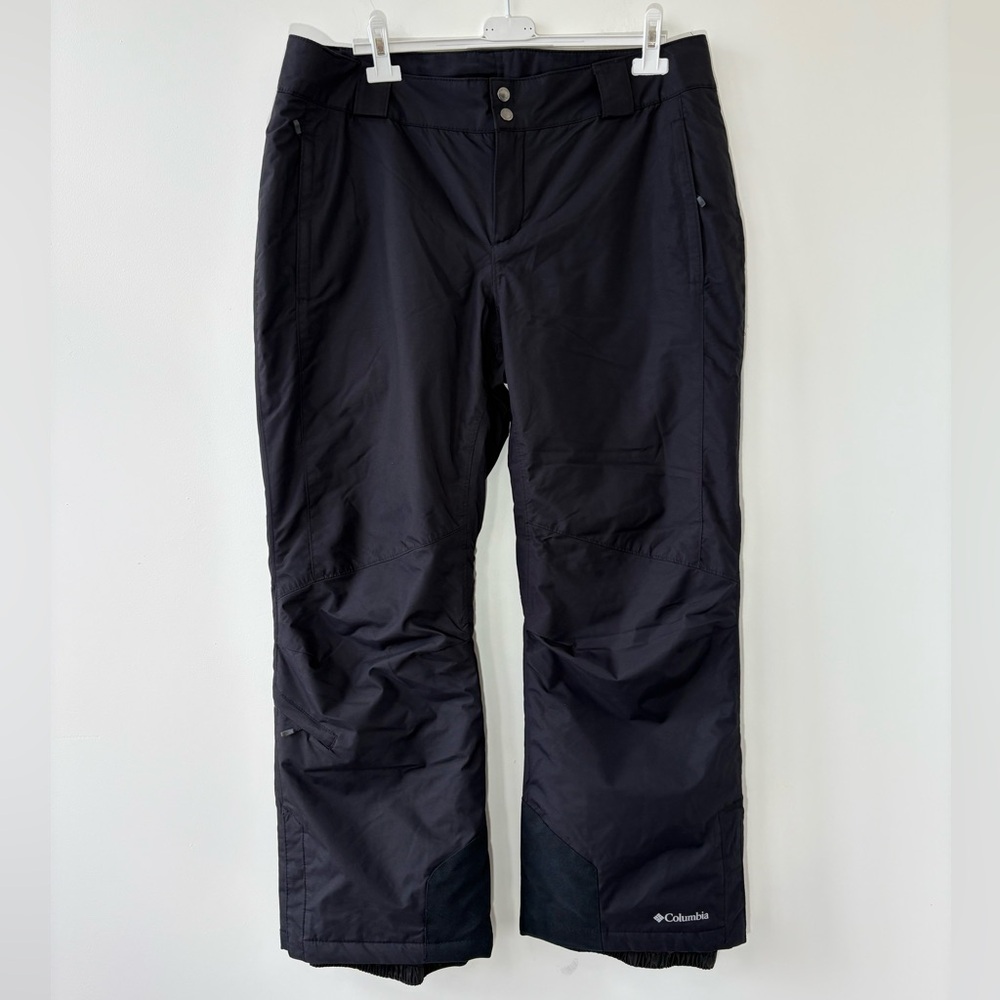 Columbian Women's Insulated Omni-Heat Snowboarding Size XL Black Ski Pants